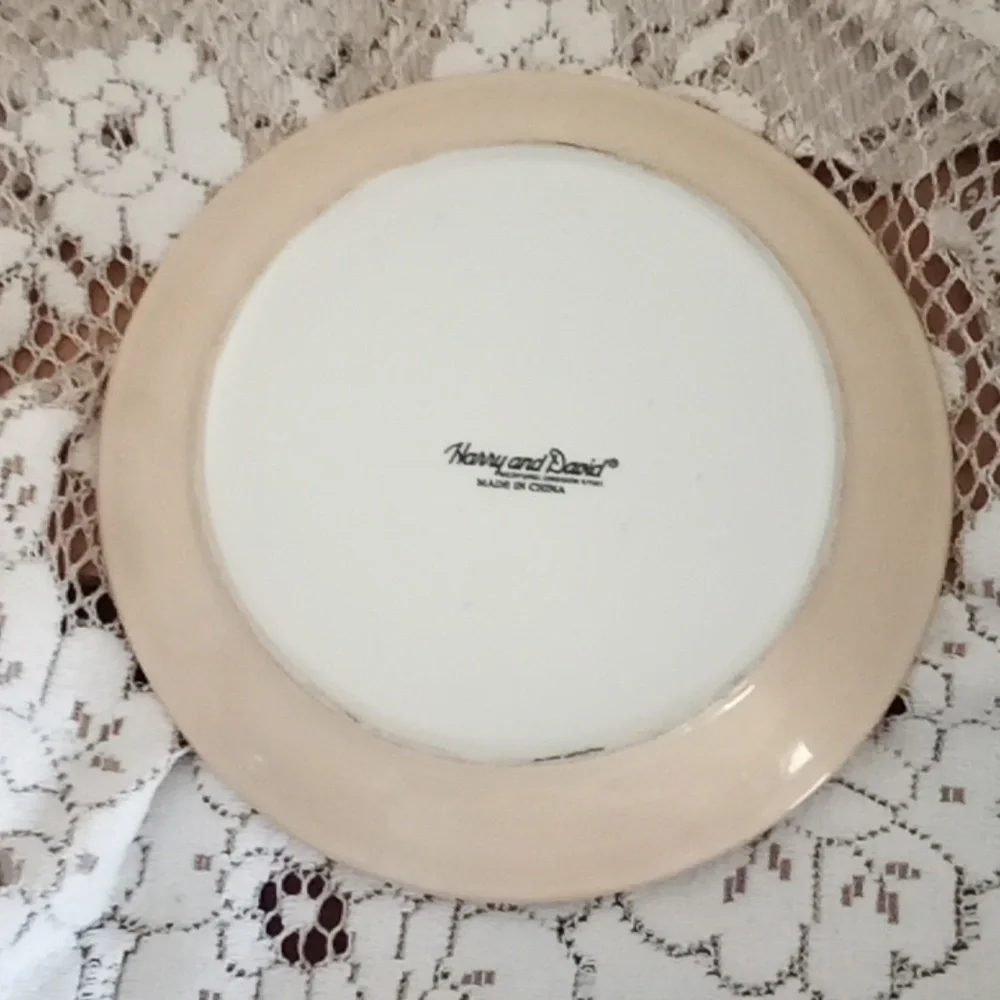2 Harry and David large salad plates